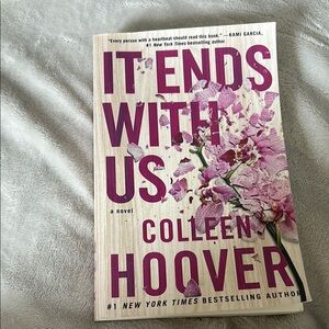 'It Ends With Us' Novel - Purple Cover
